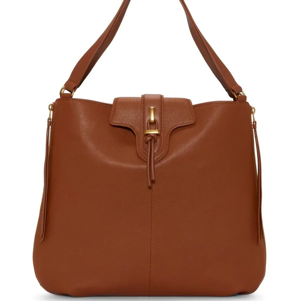 $139 NWT Vince Camuto Large Leather Hobo Bag
